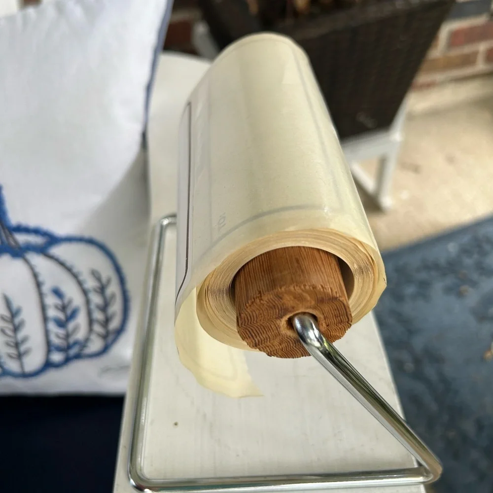 Vintage Label Roll Holder